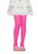 The Costume Center Neon Pink Opaque Tights Girl Child Halloween Costume - Extra Large